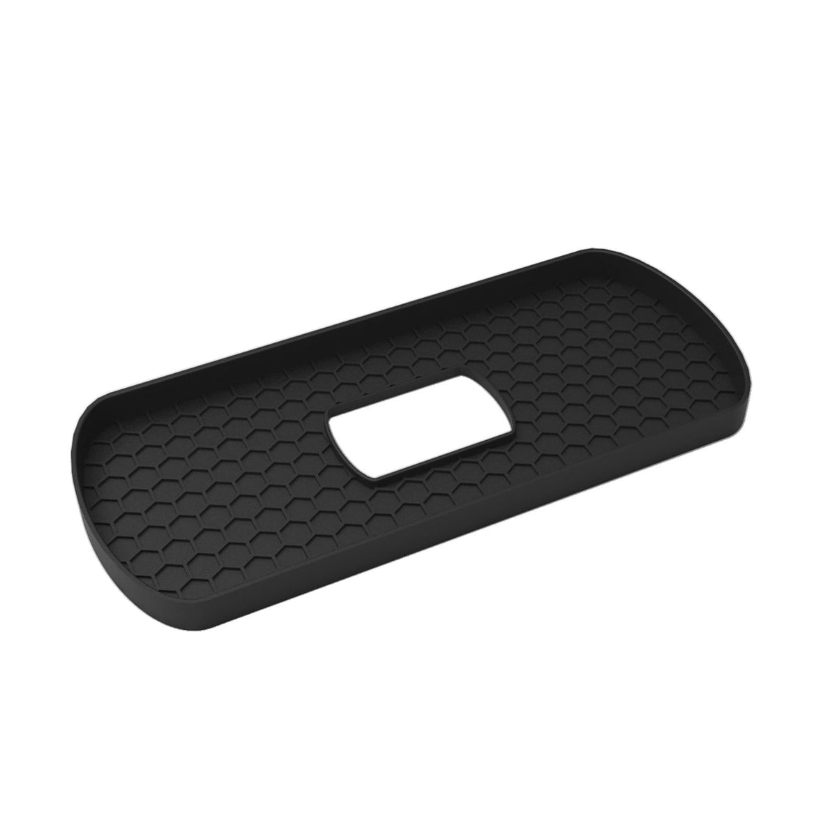 Non-Slip Silicone Tray for Bathroom Counters and Cistern Tops, 13.77 Inches