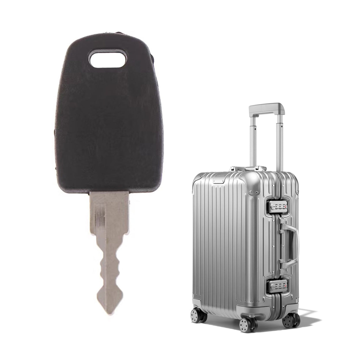 Universal Luggage Lock Key for Travel Cases, 1.89 Inches, Lightweight - Image 5