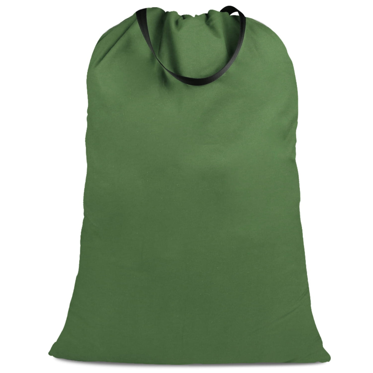 Canvas Cotton Laundry Bag with Drawstring and Handles, 25.5 x 34 Inches