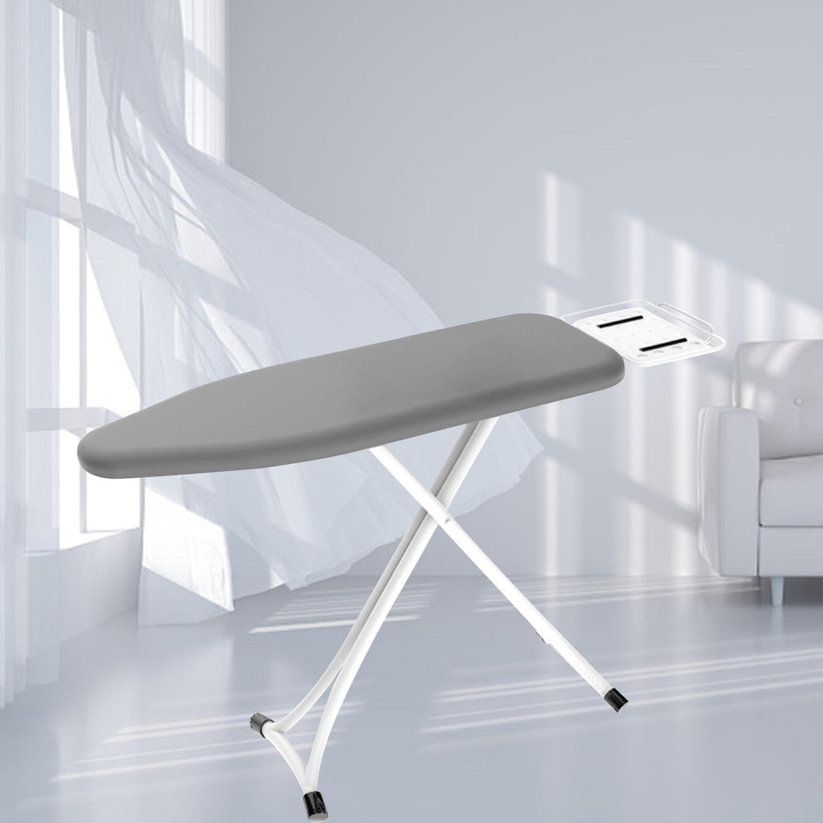 Scorch-Resistant Ironing Board Cover with Elastic Edge and Cotton Padding - Image 3