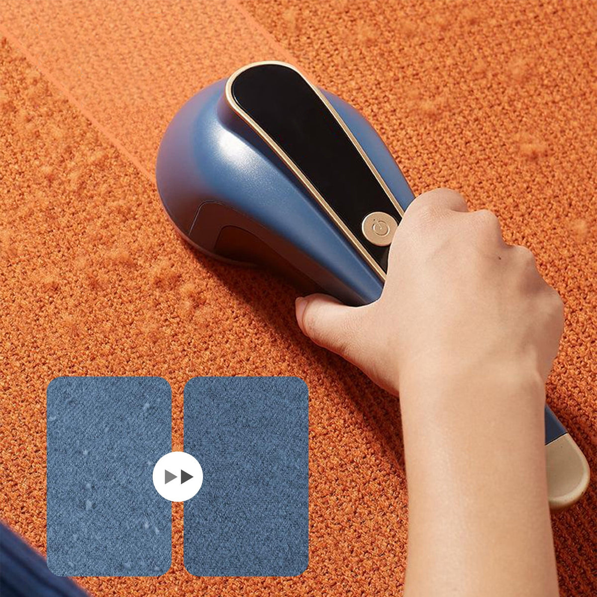 Rechargeable Fabric Shaver with Six Blades and a Large Lint Chamber - Image 2