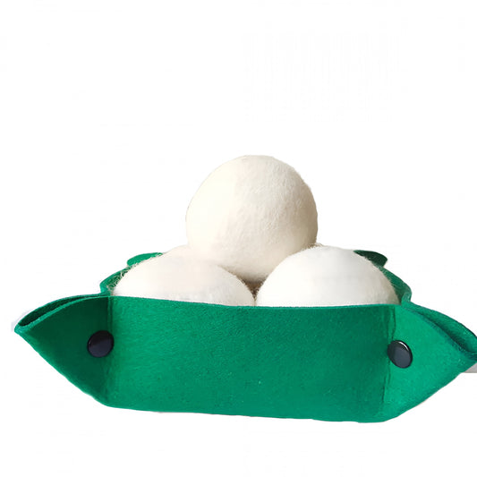 Wool Dryer Balls, a Reusable Alternative to Disposable Dryer Sheets
