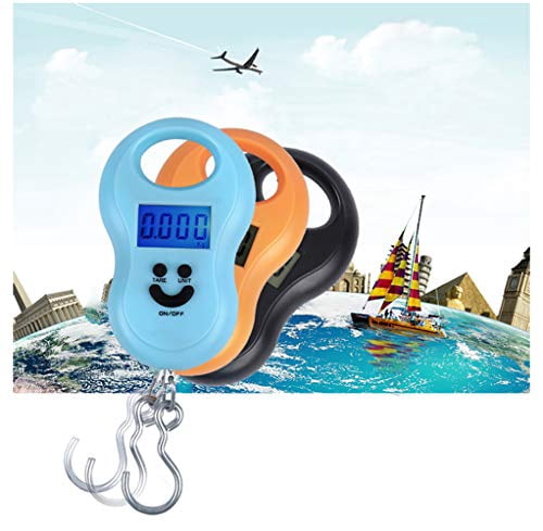 Digital Hanging Luggage Scale with Backlit Display and Hook, 110 lb Capacity - Image 4