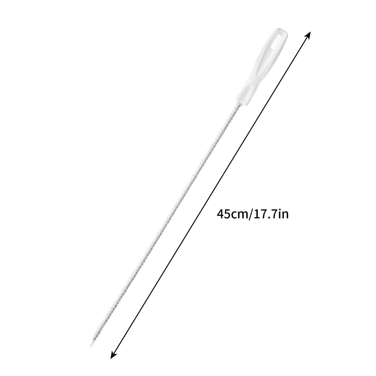 Flexible 60 cm Bristle Cleaning Tool for Long Tubes, Straws and Drains - Image 3
