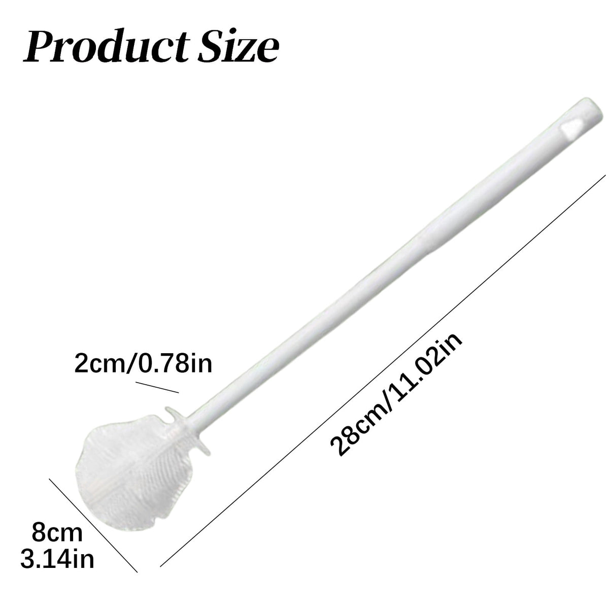 Eleven-Inch Silicone Cleaning Brush for Flasks and Narrow Containers - Image 2